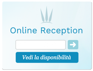 Pulsante online reception