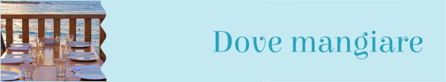 dove mangiare pulsante